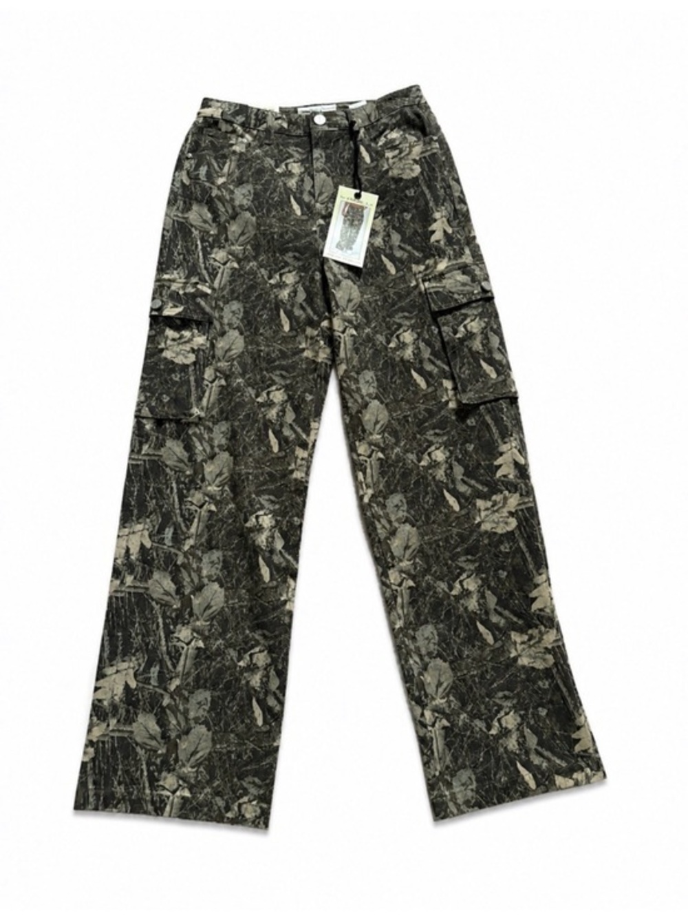 Banjara Camo High Rise Skater Baggy Cargo Pants